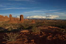 Timelapse de Balanced Rock dans Arches National Park